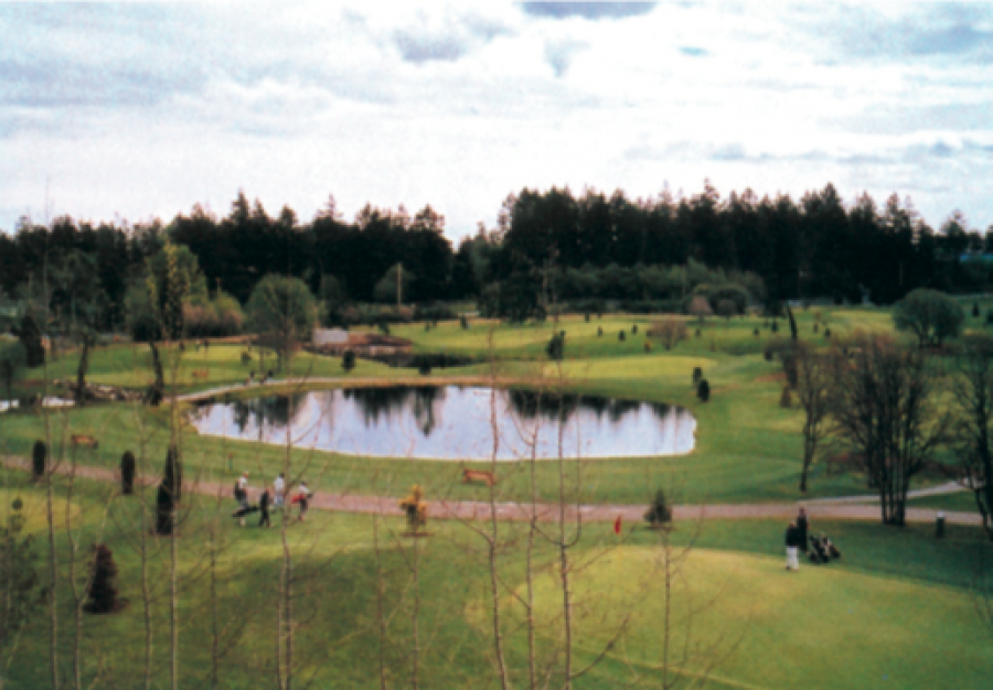 Juan De Fuca Golf Course, Victoria, British Columbia Canada Golf Card